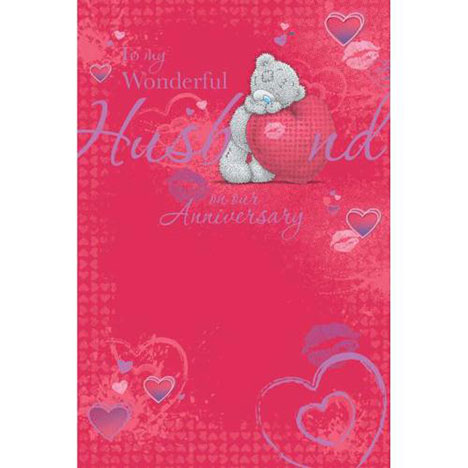 Husband Me to You Bear Anniversary Card £2.49